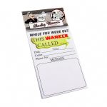 W*Nker Called Memo Pad - Funny Secret Santa Gift Ideas - Light Hearted Novelty Gift For Work And The Home