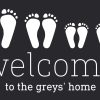 Welcome Feet Personalised Door Mat, Gifts Black