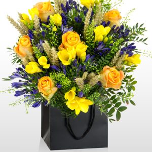 Wheatfields by Van Gogh - National Gallery Flowers - National Gallery Bouquets - Luxury Bouquets - Luxury Flowers