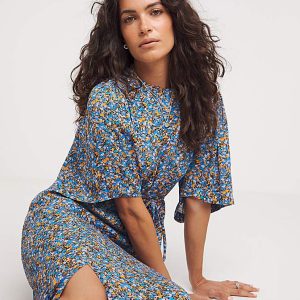 Whistles Bouquet Midi Dress