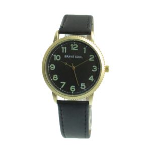 Women'S Brave Soul Black & Gold Watch | Wowcher