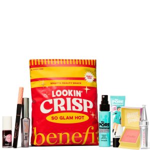 benefit Limited Edition Lookin' Crisp Beauty Kit Gift Set featuring They're Real, Porefessional Primer, Benetint (Worth £150)
